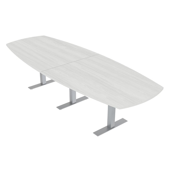 Skutchi Designs 45 in W, 120 in L, 29 in H, Engineered Wood Top, White HAR-ABOT-46X119-T-WHCYPRESS - main